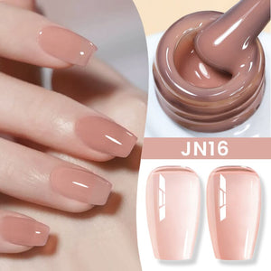Jelly Nude Gel Polish 10ml (JN01-JN50) Gel Nail Polish BORN PRETTY JN16 