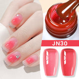 Jelly Nude Gel Polish 10ml (JN01-JN50) Gel Nail Polish BORN PRETTY JN30 