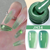 Jelly Nude Gel Polish 10ml (JN01-JN50) Gel Nail Polish BORN PRETTY JN34 