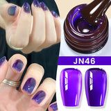 Jelly Nude Gel Polish 10ml (JN01-JN50) Gel Nail Polish BORN PRETTY JN46 