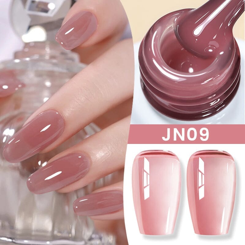 Nude Colors Jelly Gel Polish 10ml Gel Nail Polish BORN PRETTY JN09 