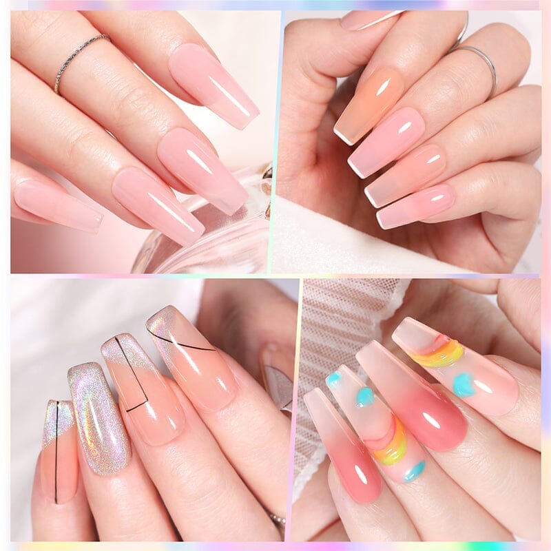 Jelly Nude Gel JN20 10ml Gel Nail Polish BORN PRETTY 