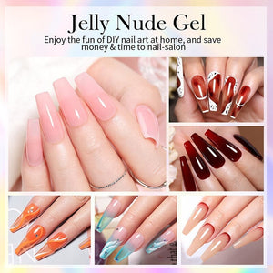 Jelly Nude Gel JN23 10ml Gel Nail Polish BORN PRETTY 