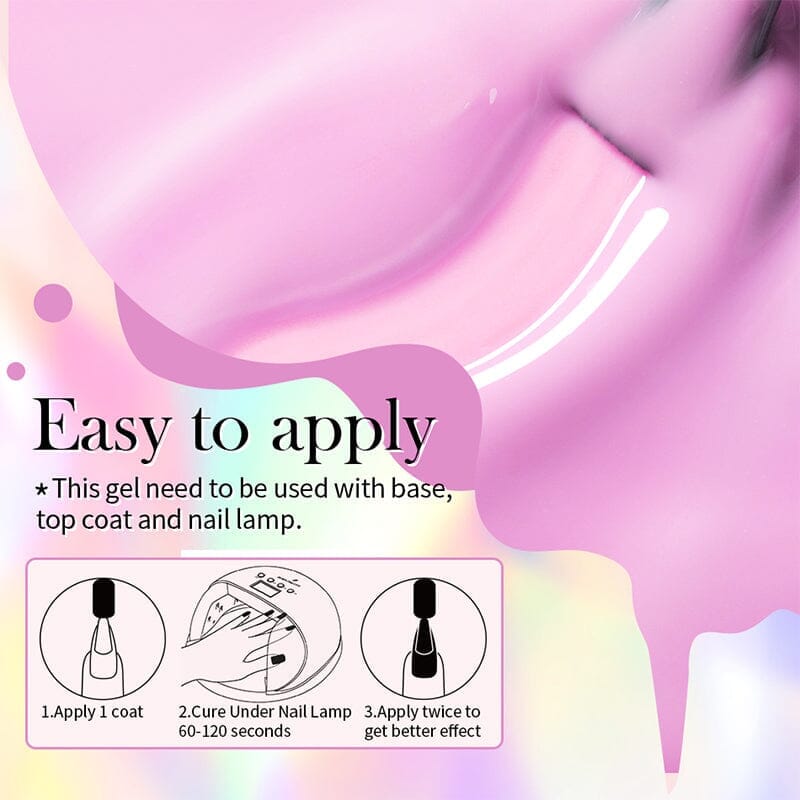 Jelly Nude Gel JN39 10ml Gel Nail Polish BORN PRETTY 