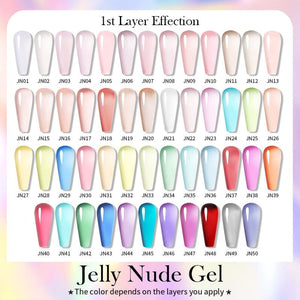 Jelly Nude Gel JN20 10ml Gel Nail Polish BORN PRETTY 