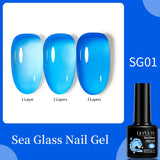 Transparent Jelly Gel Polish 7ml Gel Nail Polish LILYCUTE SG01 