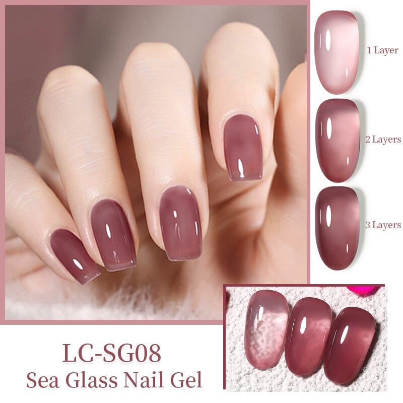 Transparent Jelly Gel Polish 7ml Gel Nail Polish LILYCUTE 