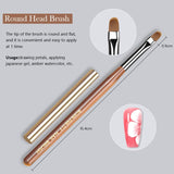 Acrylic UV Nail Brush Tools & Accessories BORN PRETTY Round Head Brush 