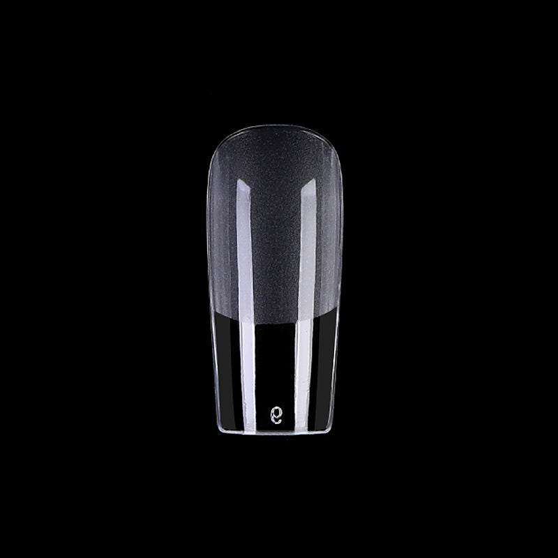 120pcs Square Semi-frosted False Nail Tips