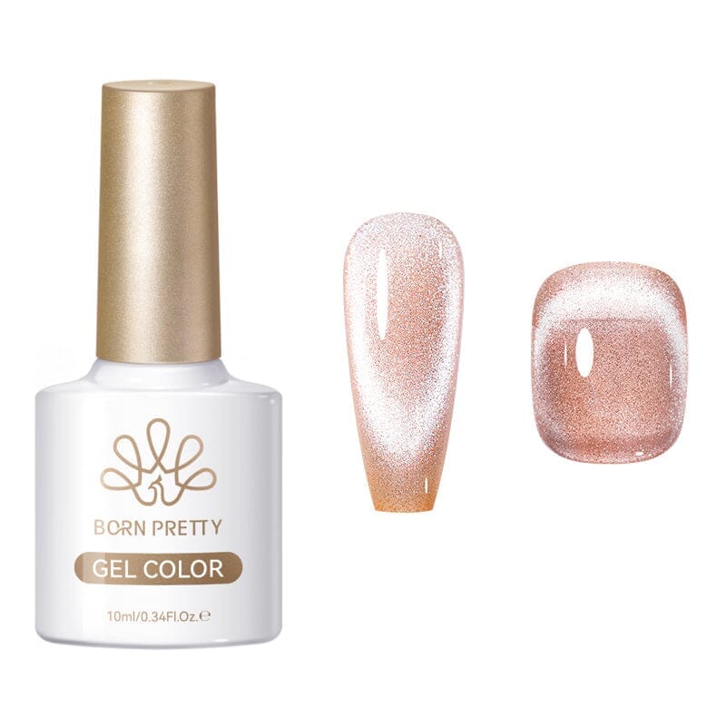 Crystal Cat Magnetic Gel MY314 Sea Blue 10ml Gel Nail Polish BORN PRETTY 