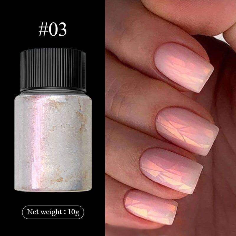 Chrome Pearl Nail Powder Nail Powder BORN PRETTY 03 