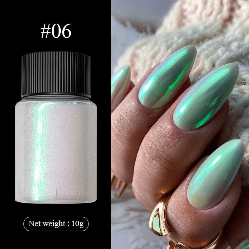Chrome Pearl Nail Powder Nail Powder BORN PRETTY 06 