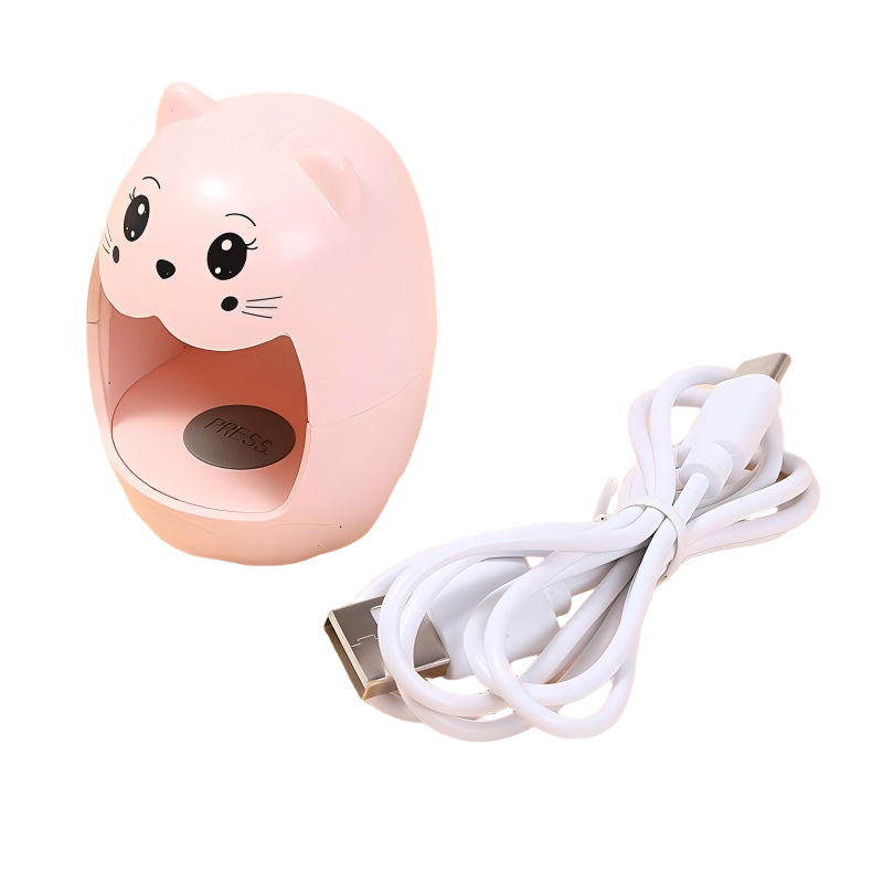 Pink Cat USB Mini Nail Lamp
