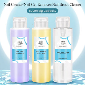 Nail Cleaner Gel Remover Brush Cleaner 500ml Nail Care BORN PRETTY 