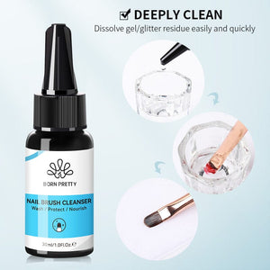 Nail Brush Cleanser 30ml Tools & Accessories BORN PRETTY 