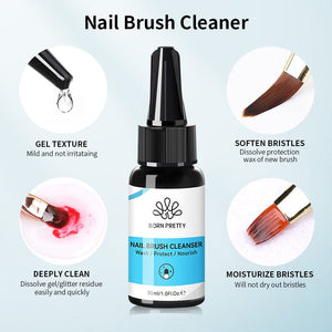 Nail Brush Cleanser 30ml Tools & Accessories BORN PRETTY 