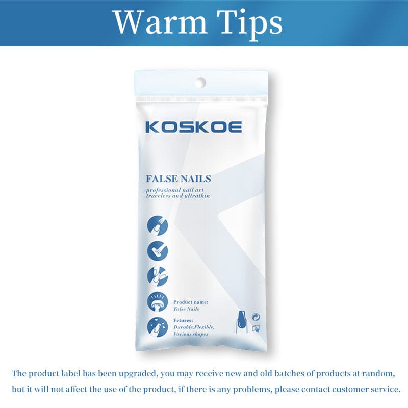 120pcs Full Cover Matte Soft Gel Tips False Nails Nail Tips KOSKOE 