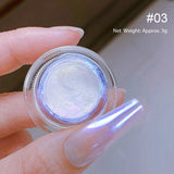Pearly Mirror Effect Chrome Nail Powder #03 Nail Powder BORN PRETTY 