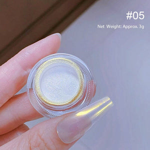 Pearly Mirror Effect Chrome Nail Powder #05 Nail Powder BORN PRETTY 