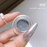 Pearly Mirror Effect Chrome Nail Powder Nail Powder BORN PRETTY 06 