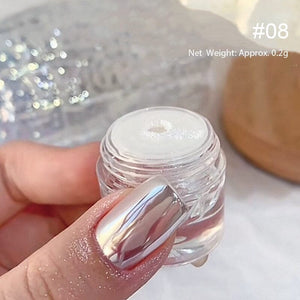 Pearly Mirror Effect Chrome Nail Powder #08 Nail Powder BORN PRETTY 