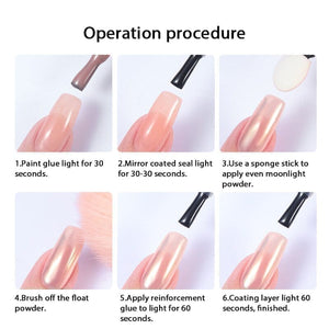 Pearly Mirror Effect Chrome Nail Powder #05 Nail Powder BORN PRETTY 