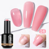 BORN PRETTY Rubber Base Gel 15ml Gel Nail Polish BORN PRETTY RB14 