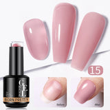 BORN PRETTY Rubber Base Gel 15ml Gel Nail Polish BORN PRETTY RB15 