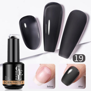 BORN PRETTY Rubber Base Gel 15ml Gel Nail Polish BORN PRETTY RB19 