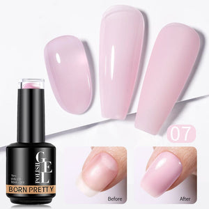 BORN PRETTY Rubber Base Gel 15ml Gel Nail Polish BORN PRETTY RB07 