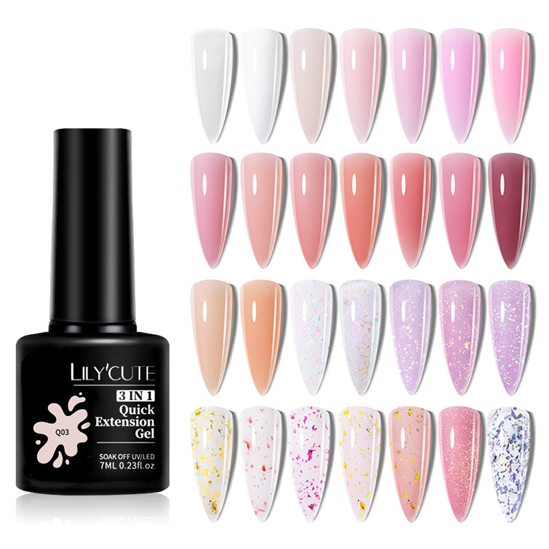 3 In 1 Quick Extension Nail Gel 7ml