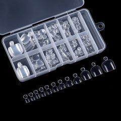 120pcs Clear Toenail False Nail Tips Nail Tips No Brand 