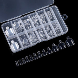 120pcs Clear Toenail False Nail Tips Nail Tips No Brand 