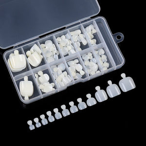 120pcs Natural Toenail False Nail Tips Nail Tips No Brand 
