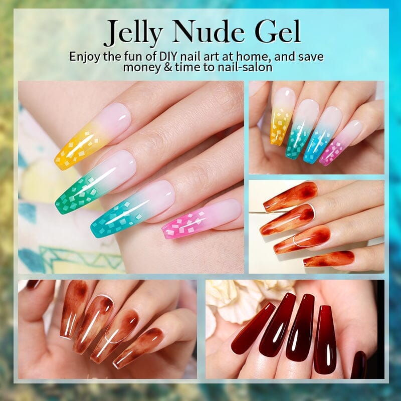 Jelly Nude Gel 15ml Gel Nail Polish BORN PRETTY 