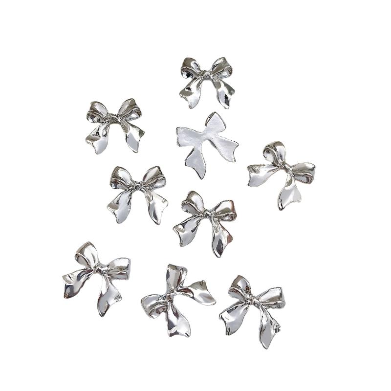 10pcs Bowknot Alloy Nail Decoration #05