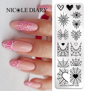 Stamping Plate NICOLE DIARY-S28 Clearance BORN PRETTY 