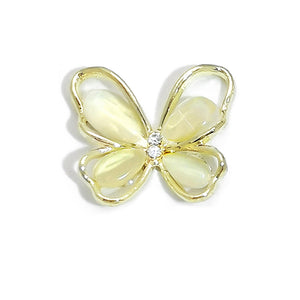 Butterfly Alloy Rhinestones Nail Decoration #01