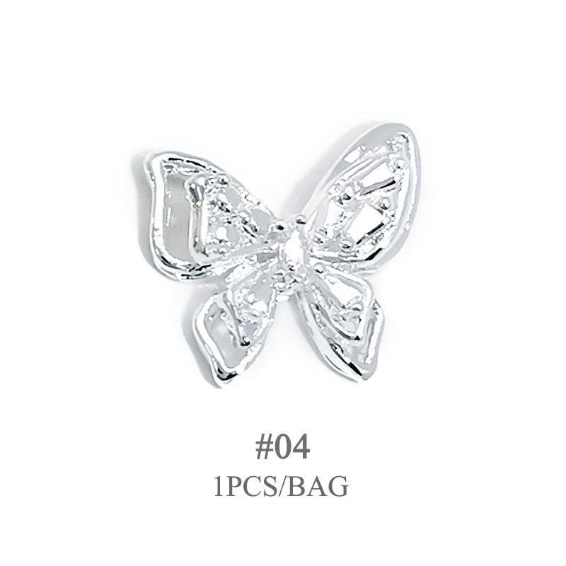 Butterfly Opal Alloy Nail Decoration 04