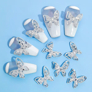 Butterfly Opal Alloy Nail Decoration 04
