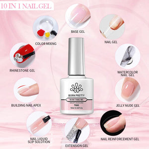 10 in 1 Nail Gel 10ml Gel Nail Polish BORN PRETTY 