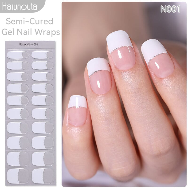 N001 20 Tips Semi-Cured Gel Nail Strips N001-N020 – BORN PRETTY