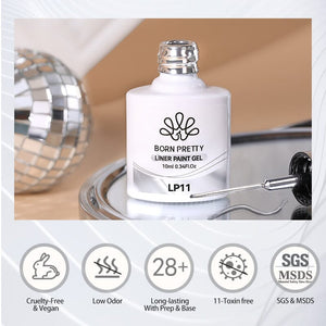 Liner Paint Gel 10ml Gel Nail Polish BORN PRETTY 