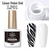 Liner Paint Gel 10ml Gel Nail Polish BORN PRETTY LP01 