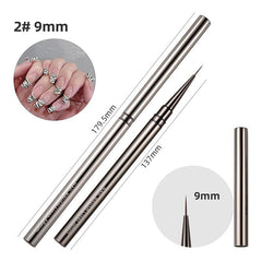 Drawing Liner Brush Metal Handle Cover Tools & Accessories No Brand 02 
