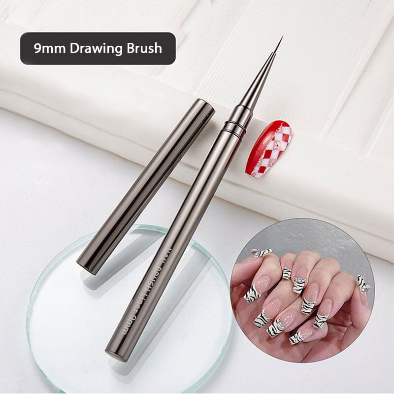 Drawing Liner Brush Metal Handle Cover Tools & Accessories No Brand 