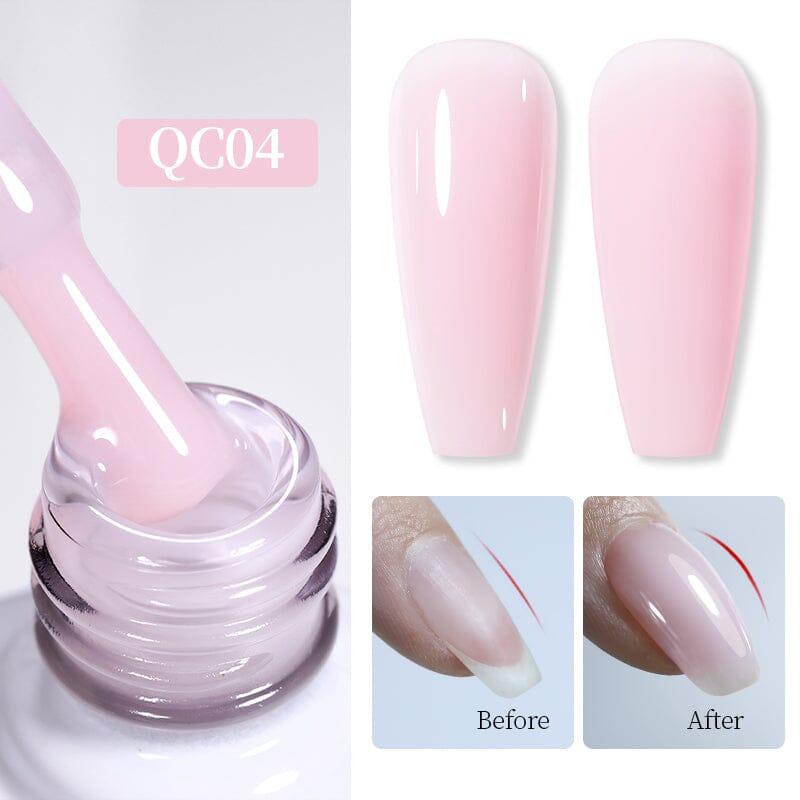 Pink Quick Construction Gel QC04 10ml Gel Nail Polish BORN PRETTY 
