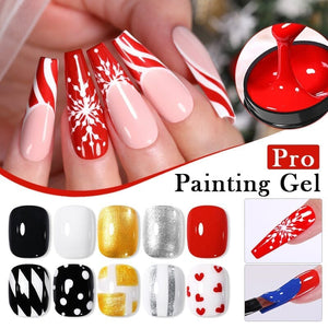 Red PRO Painting Nail Gel 5ml PN05 Gel Nail Polish BORN PRETTY 