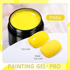 Yellow PRO Painting Nail Gel 5ml PN06 Gel Nail Polish BORN PRETTY 