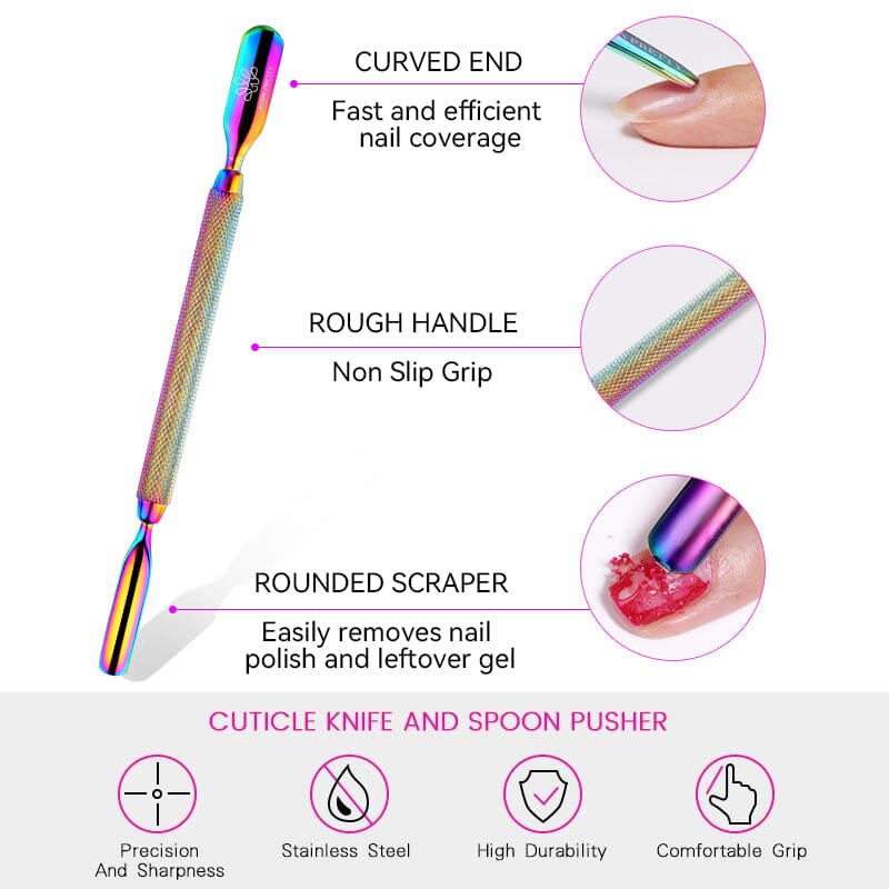 BORN PRETTY Stainless Steel Manicure Tools Tools & Accessories BORN PRETTY 